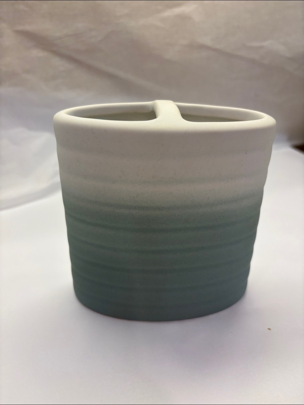 Ugg Fluff Ombre Ceramic Toothbrush Holder